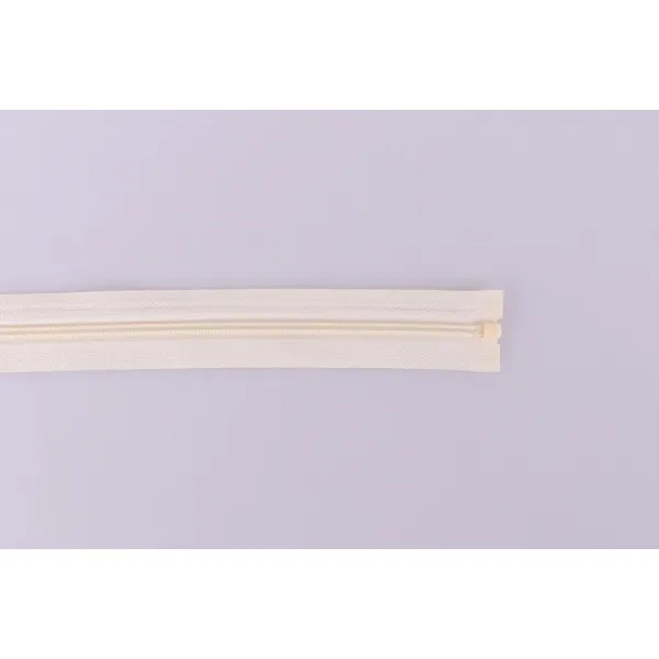 Спиральная молния 65см, молочная, Тип 3, 1 бегунок – купить | Candy Yarn