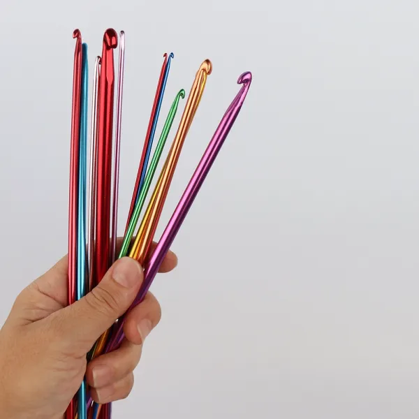 Крючок алюминиевый тунисский 6.00мм, China – купить | Candy Yarn