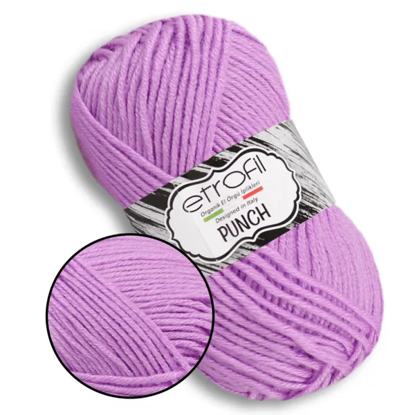 Etrofil Punch, Лиловый №76033 – купить | Candy Yarn