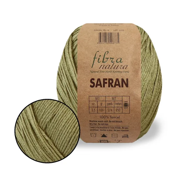 FibraNatura Safran, Полин №25-07 – купити | Candy Yarn