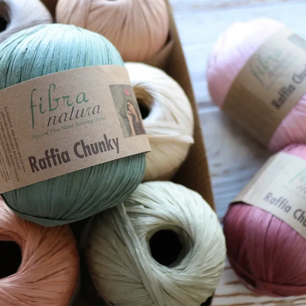 FibraNatura Raffia Chunky, Лаванда №114-11, пряжа рафия для сумок – купить | Candy Yarn