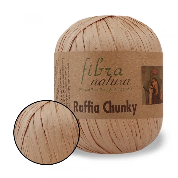 FibraNatura Raffia Chunky, Дерево №114-18, пряжа для сумок – купити | Candy Yarn