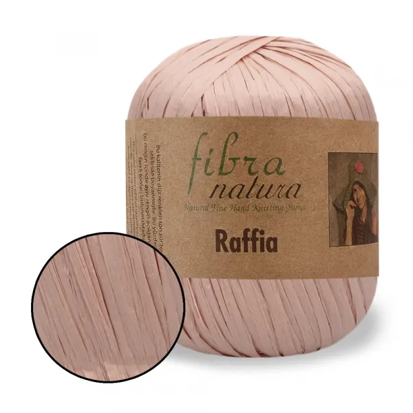 FibraNatura Raffia, Пастельный №116-23 – купить | Candy Yarn