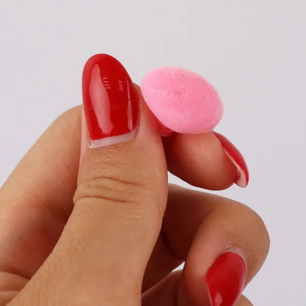 Ніс для іграшок плюшевий, рожевий 17мм×21мм – купити | Candy Yarn