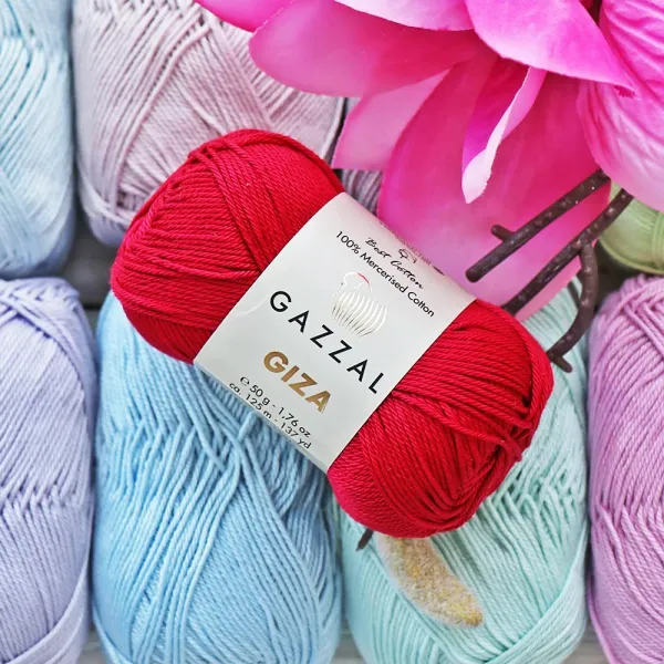 Gazzal Giza, Фуксия №2469 – купить | Candy Yarn