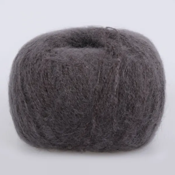 Gazzal Super Kid Mohair, Антрацит №64432, пряжа для павутинки з мохера – купити | Candy Yarn