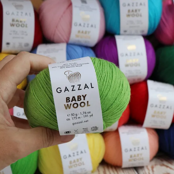 Gazzal Baby Wool, Коралл №819 – купить | Candy Yarn
