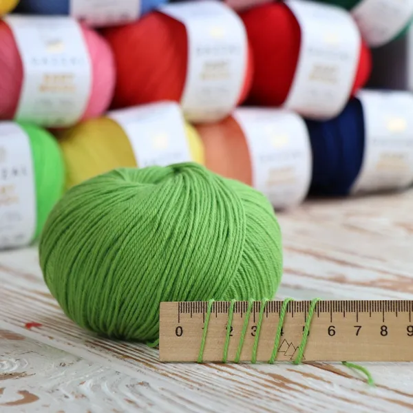 Gazzal Baby Wool, Салат №821 – купить | Candy Yarn