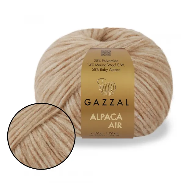Gazzal Alpaca Air, Гляссе №75 – купить | Candy Yarn
