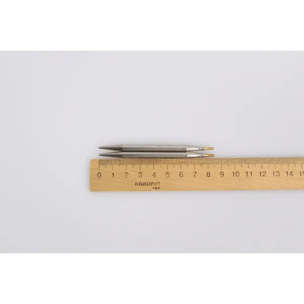 Набір сталевих з'ємних спиць 10 см Steel Standart Interchangle Set (Small), Hiya Hiya – купити | Candy Yarn