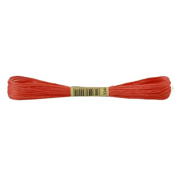 Нитка мулине, №3340 Абрикосовый, средний – купить | Candy Yarn