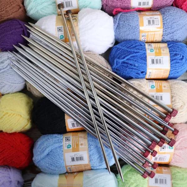 Спицы прямые 9.00mm-35cm Nova Metal KnitPro – купить | Candy Yarn