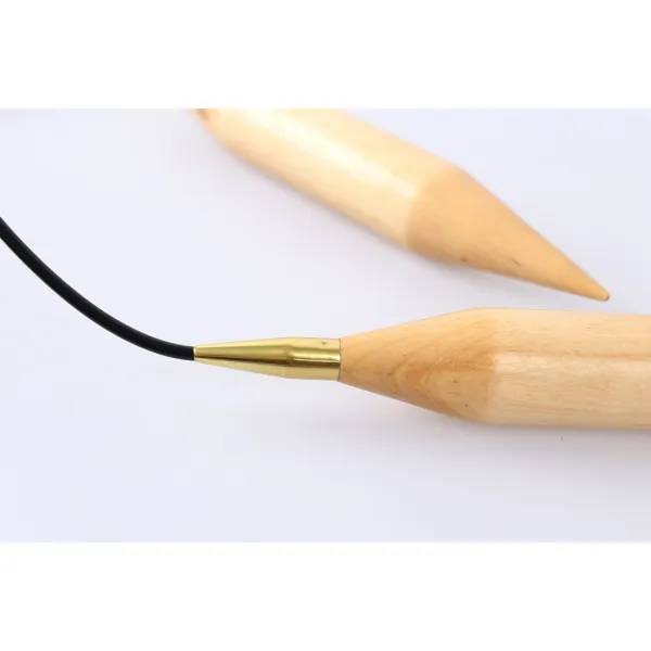 Спицы круговые 35.00mm-100cm Jumbo Basix Birch Wood, KnitPro – купить | Candy Yarn
