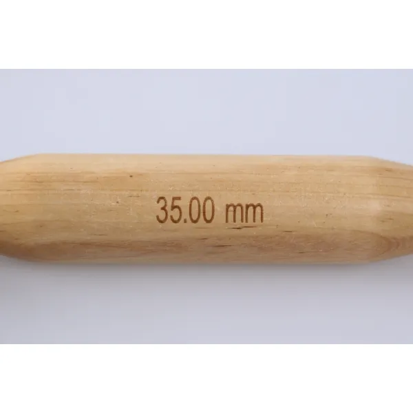 Спиці кругові 35.00mm-120cm Jumbo Basix Birch Wood, KnitPro – купити | Candy Yarn