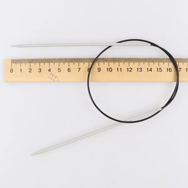 Спиці кругові 3.00mm-60cm Basix Aluminum, KnitPro – купити | Candy Yarn