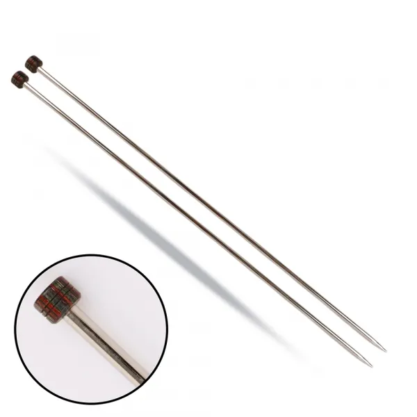 Спиці прямі 5.5mm-35cm Nova Metal, KnitPro – купити | Candy Yarn