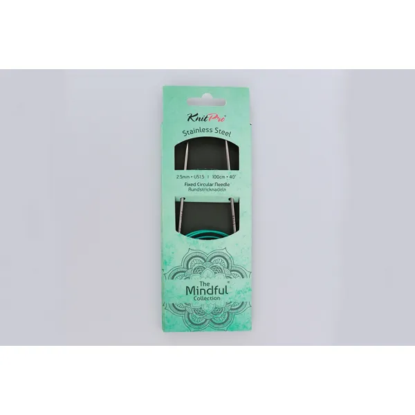 Спицы круговые 2.50мм-100см Mindful, KnitPro – купить | Candy Yarn