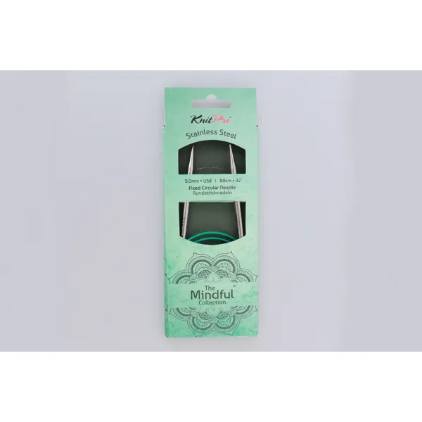 Спицы круговые 5.00мм-80см Mindful, KnitPro – купить | Candy Yarn