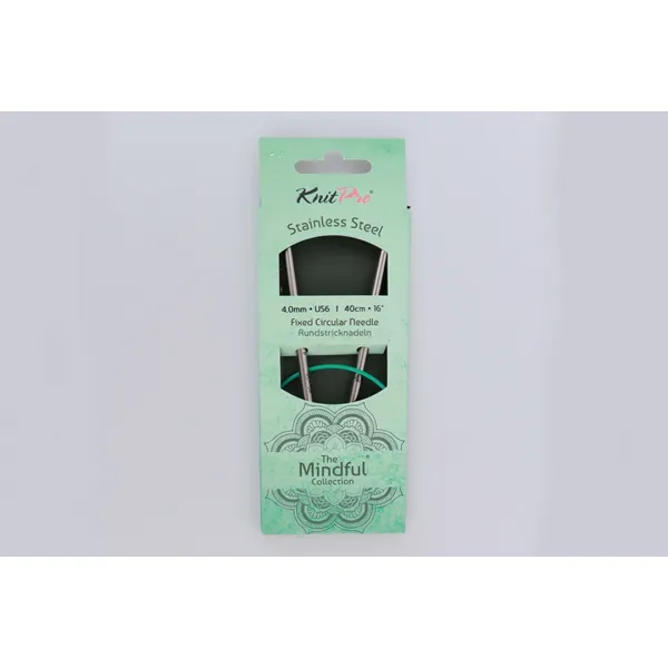 Спицы круговые 4.00мм-40см Mindful, KnitPro – купить | Candy Yarn