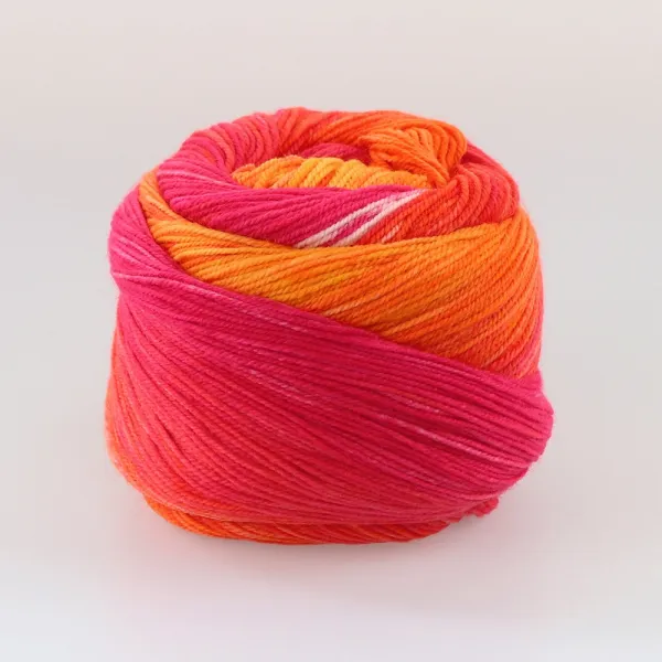 Laines du Nord WaterColor Sock, №202, носочная пряжа 100г/420м – купить | Candy Yarn