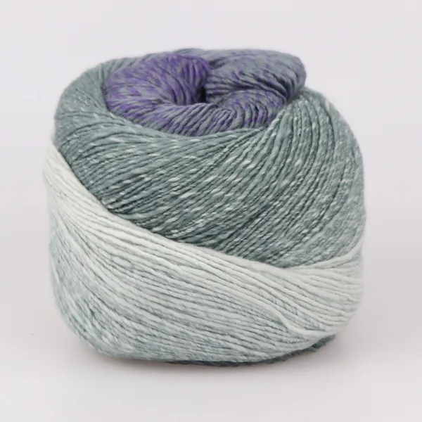 Laines du Nord Poema Cashmere, Морозний аквамарин №102, пряжа з альпаки та вовни – купити | Candy Yarn