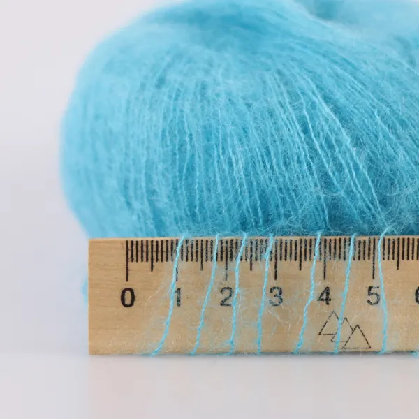 Lana Gatto Silk Mohair, Білий №6027 – купити | Candy Yarn