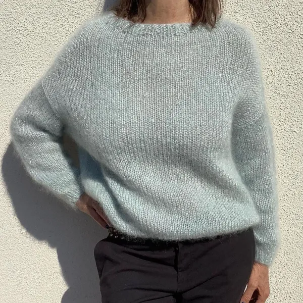 Lana Gatto Silk Mohair Lux, Блакитний №8480 – купити | Candy Yarn