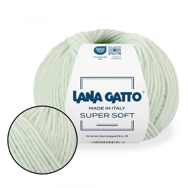 Lana Gatto Super Soft, Светлая мята №5281 – купить | Candy Yarn