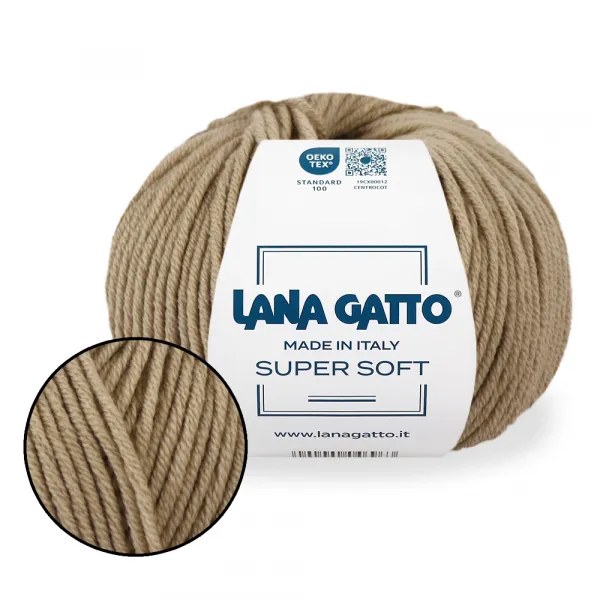 Lana Gatto Super Soft, Капучино №9424 – купить | Candy Yarn