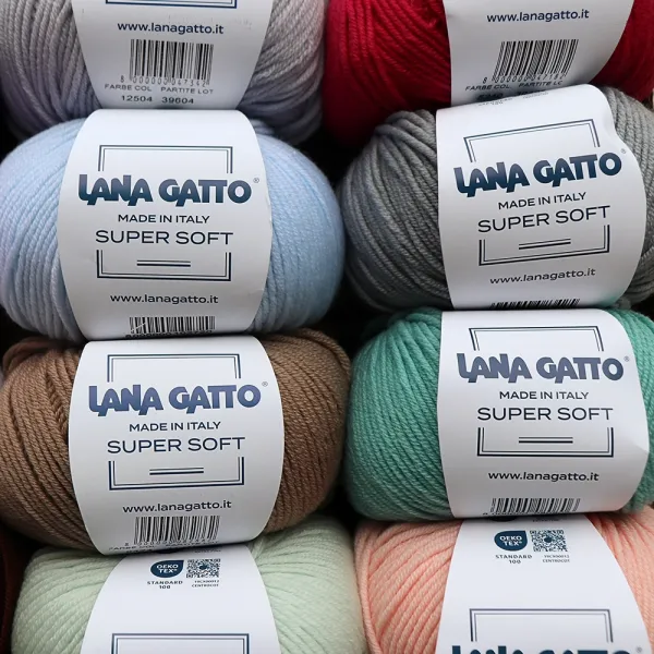 Lana Gatto Super Soft, Бузок №10180 – купити | Candy Yarn
