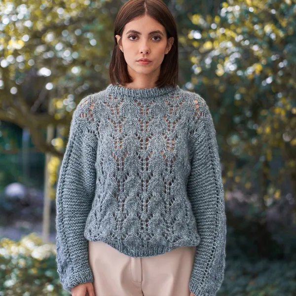 Laines du Nord Cashsilk Light, Крижана пір'їнка №3200, пряжа з кашеміром та шовком – купити | Candy Yarn