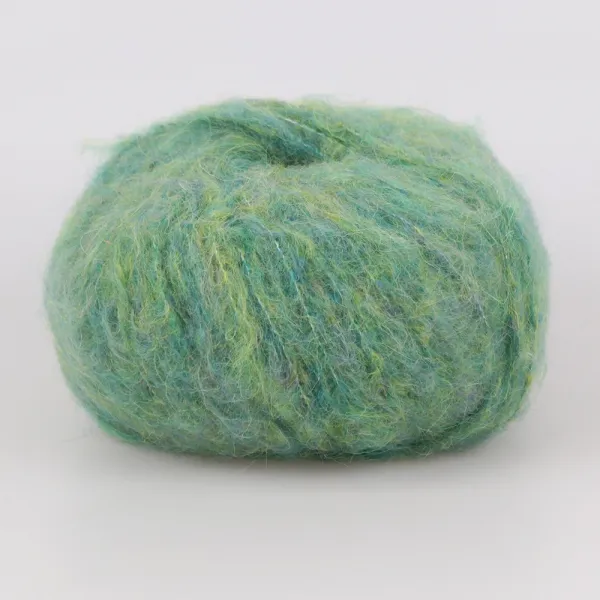 Laines du Nord Alpaca Brushed, Зеленый №33, пряжа с альпаки и шерсти – купить | Candy Yarn