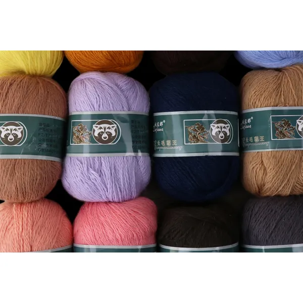 Пряжа з Норки, Білий №801, Китай – купити | Candy Yarn