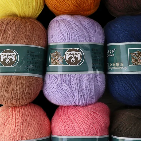Пряжа з Норки, Гірчиця №831, Китай – купити | Candy Yarn