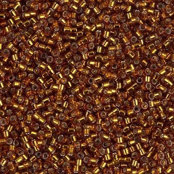 Бисер Miyuki Delica Beads 11/0, 5г, DB-144, блестящий, золотой – купить | Candy Yarn