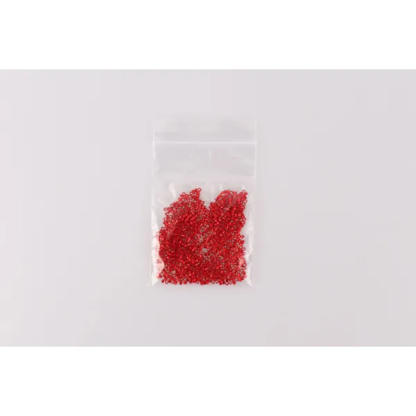 Бисер Miyuki Delica Beads 11/0, 5г, DB-602, блестящий, красный – купить | Candy Yarn