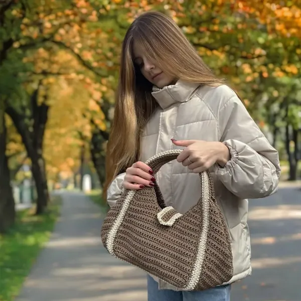 СУМКА МАКРАМЕ, Майстер-клас із в'язання (рівень початківець) – купити | Candy Yarn