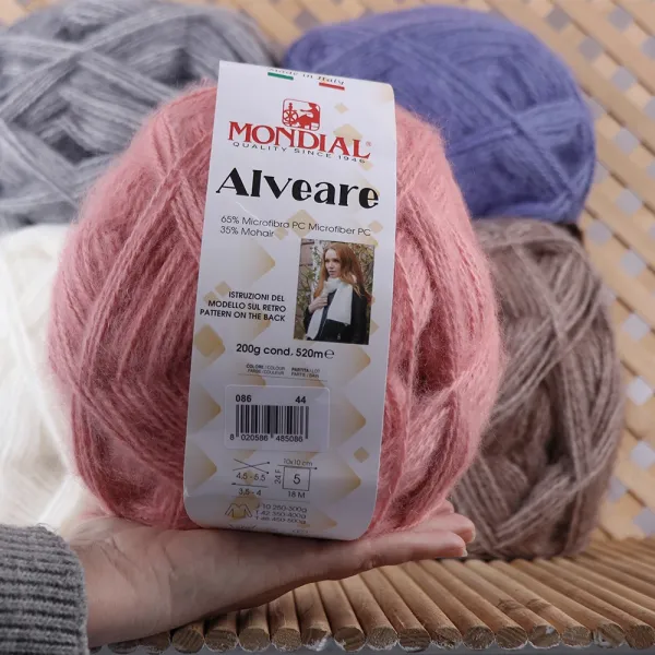Mondial Alveare, Кораловий риф №86, 200гр/520м – купити | Candy Yarn