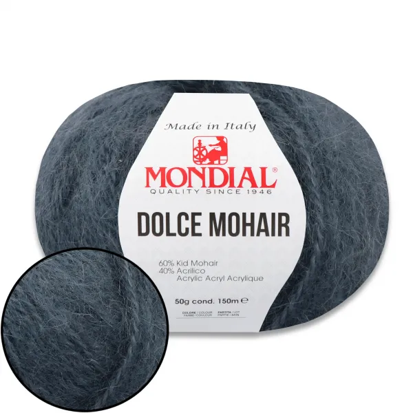 Mondial Dolce Mohair, Океан №179 – купити | Candy Yarn