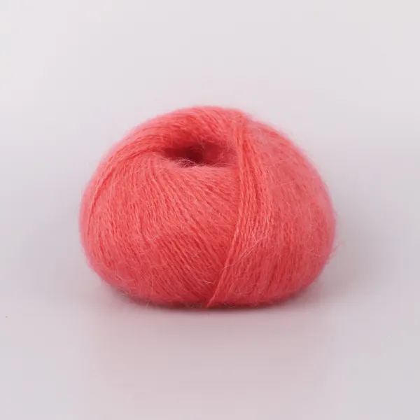 Mondial Dolce Mohair, Лососевый №334 – купить | Candy Yarn