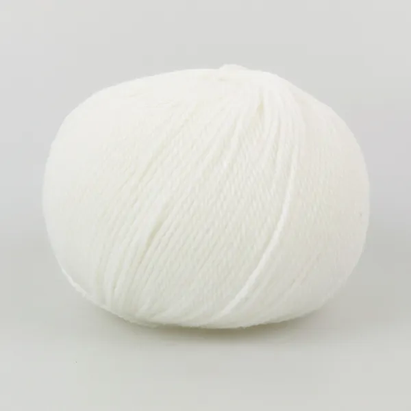 Mondial Bio Lana Fine, Білий №100 – купити | Candy Yarn