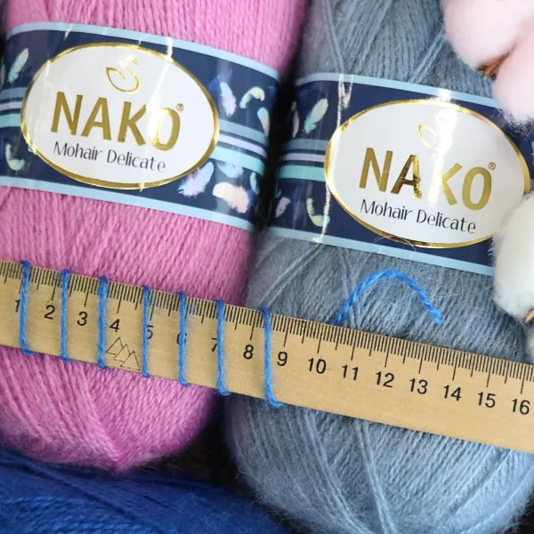 Nako Mohair Delicate, Цыпленок №6142 – купить | Candy Yarn