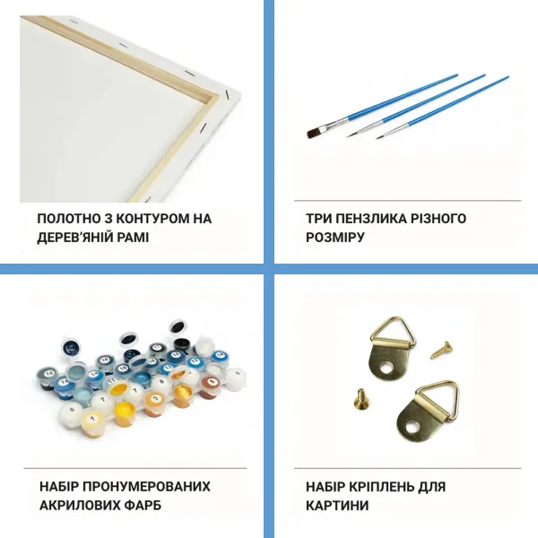 Картини за номерами 40*50 