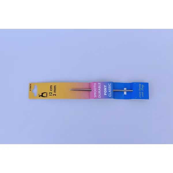 Алюмінієвий гачок без ручки 2.00мм*12 см, Pony – купити | Candy Yarn