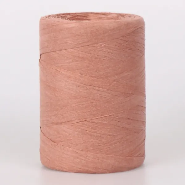 Raffia Paper Yarn, Розовое золото №91 – купить | Candy Yarn