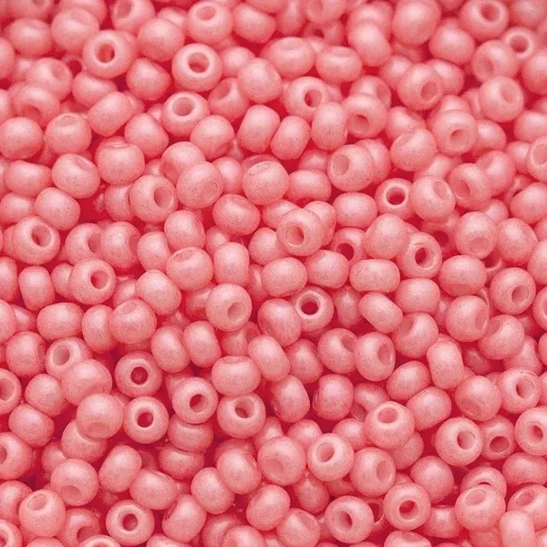 Бісер чеський Preciosa10, 5 г, 16998, крейда кольорова, рожевий – купити | Candy Yarn