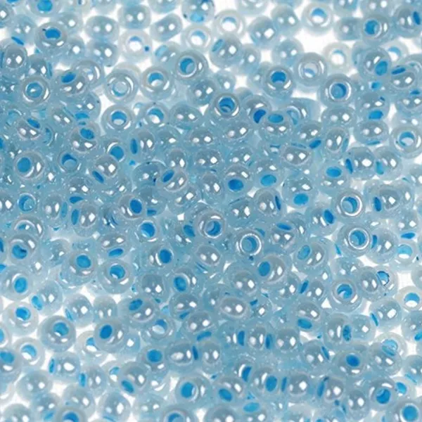 Бісер чеський Preciosa10, 5 г, 37365, алебастр, блакитний – купити | Candy Yarn
