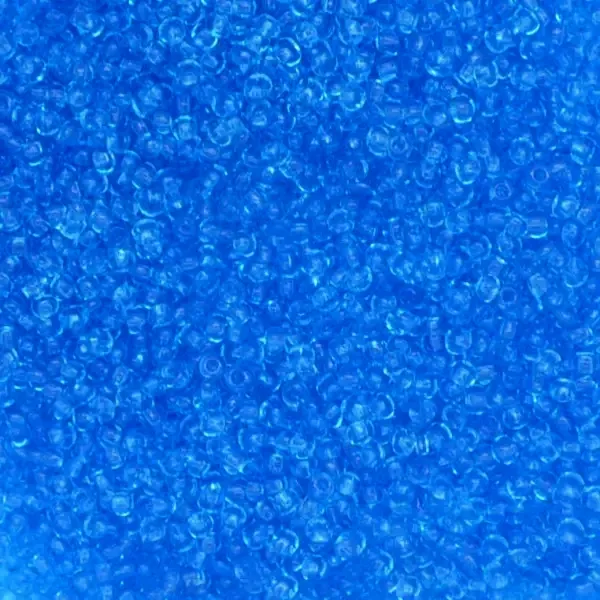 Бісер чеський Preciosa10, 5 г, 60030, прозорий, блакитний – купити | Candy Yarn