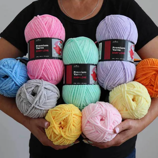 Premium Yarn Baby Love, Бежевий №317 – купити | Candy Yarn