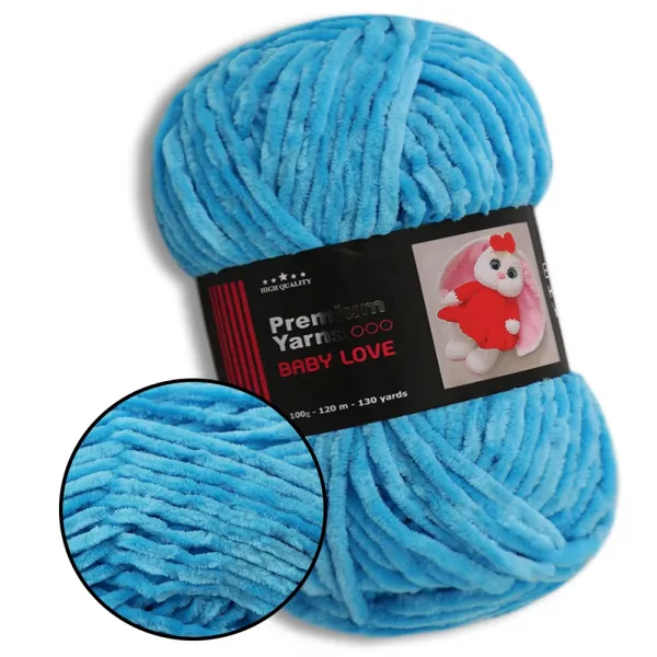 Premium Yarn Baby Love? Бірюза №326 – купити | Candy Yarn